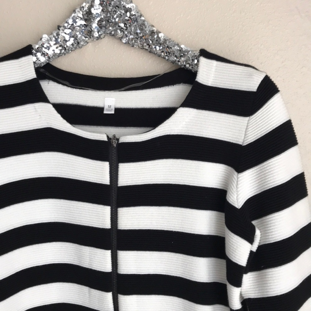 Striped blazer